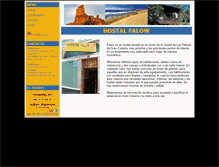 Tablet Screenshot of hostalfalow.com